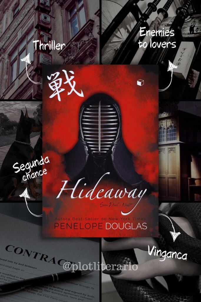 aesthetic do livro hideaway serie devil´s nigth de penelope douglas