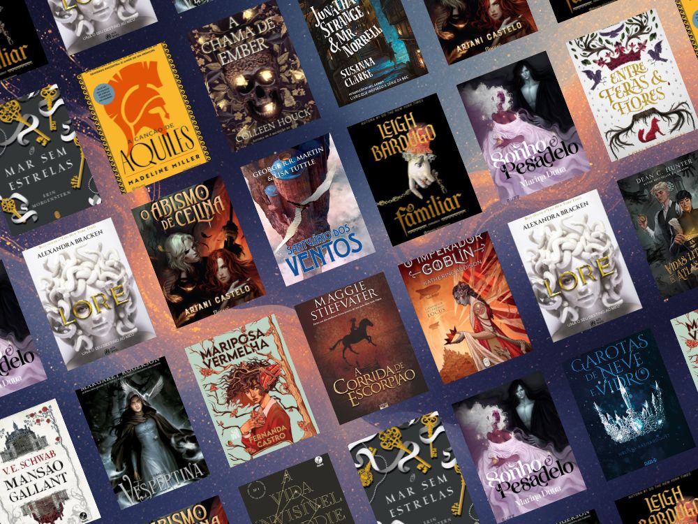 imagem capa livros de fantasia volume unico