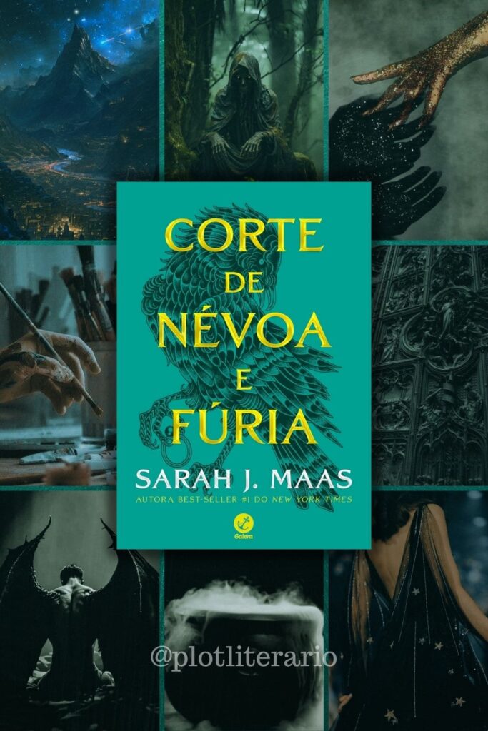 imagem aesthetic livro corte de nevoa e furia de sarah j maas